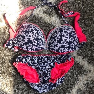 Calzedonia  Cobey Push Up Bikini 36 Small Bottoms